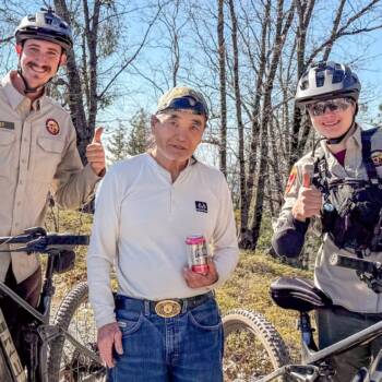 Tuolumne County Sheriff Search and Rescue on e-bikes find lost hiker